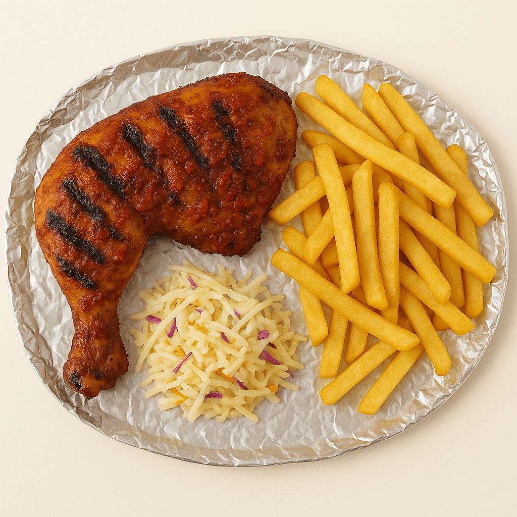 Image of Barbeque Chicken & Salad by M.Crown Shawarma